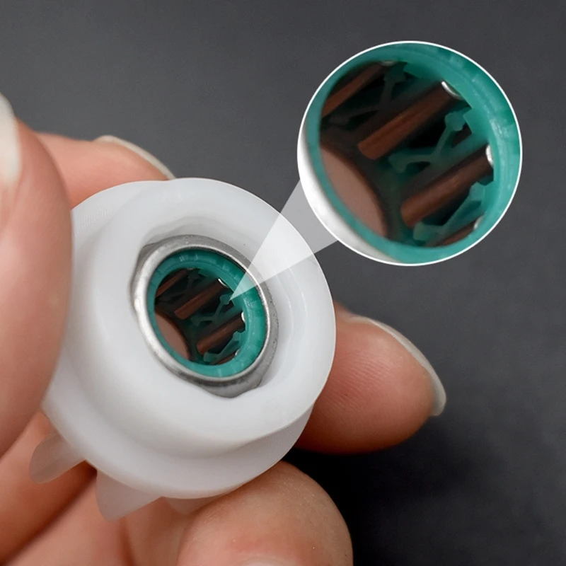 2x односторонний восьмиугольный подшипник сцепления, ковш, звездочки, ремонт, легкая педаль швабры, замена вращения метлы для