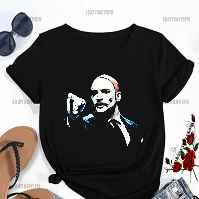 Bronson Tom Hardy Prison Inmate Movie Film Badass Viewed Boxing Fight Funny Gift for Men Women Girls Unisex T Shirt cotton