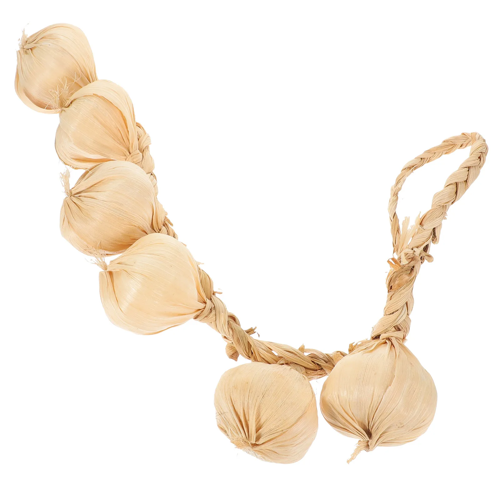 

1 Pcs Realistic Artificial Garlic String Home Decor Simulated Garlic String Props Photography Background