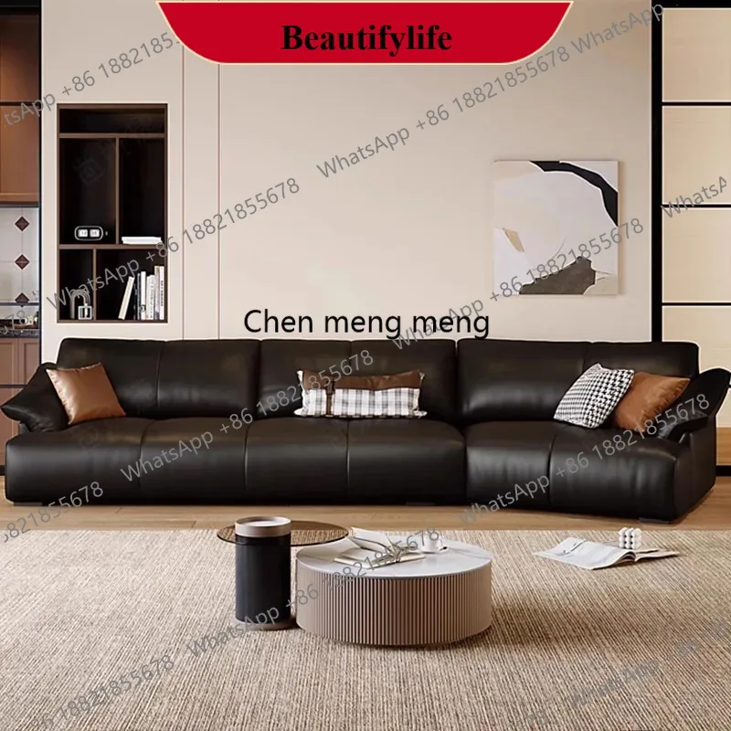 

Q178 Accent Modern Living Room Sofas Minimalist Lazy Couch Leather Nordic Sofas Lounge Decor Relaxing Muebles Lounge Suite Furni