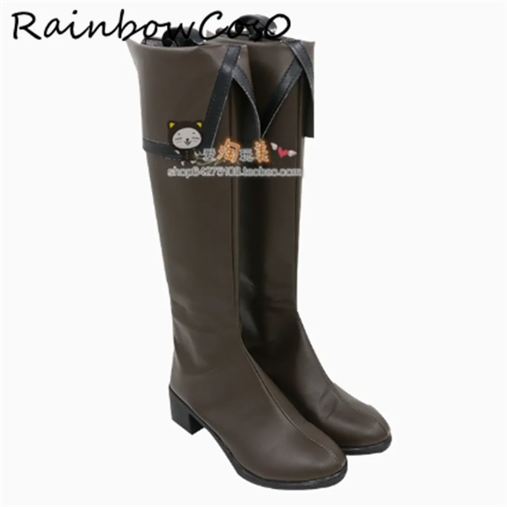 Edgar Allan Poe Bungo Stray Dogs Cosplay Shoes Boots Game Anime Party Halloween RainbowCos0 W4916