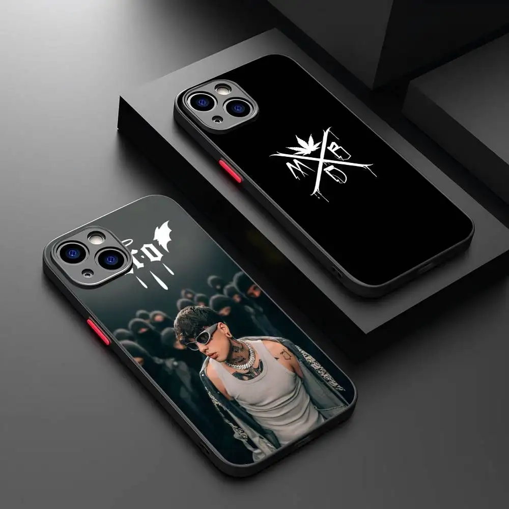 C.R.O Crocraxker Rapper Matte Transparent Phone Cover For IPhone Case 16 15 14 13 12 11 Pro Max X XS Max Plus