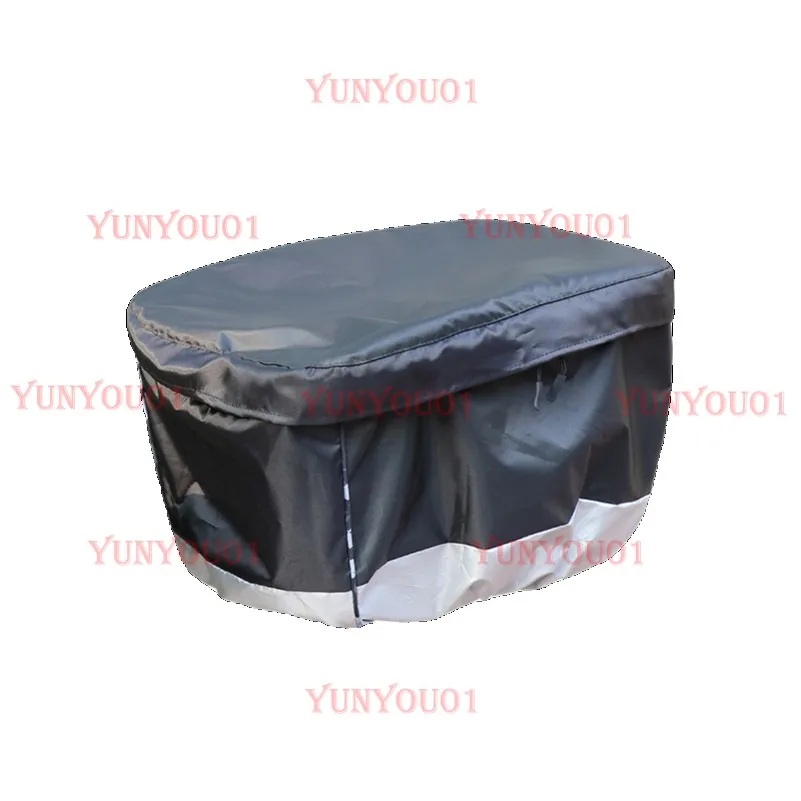 

Bicycle Electric Vehicle Rear Basket Cover Can Be Retractable and Stored