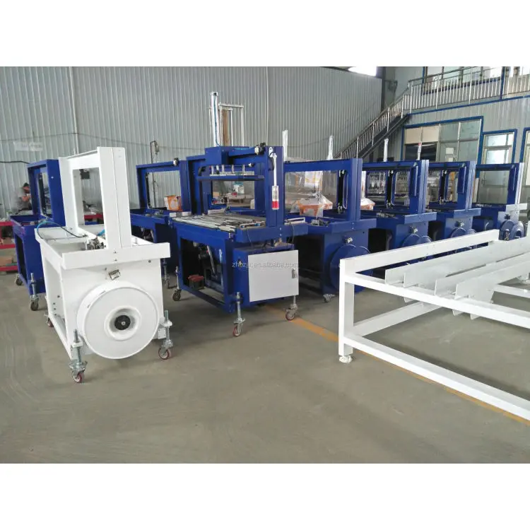 ZHENHUA-KZJ Semi automatic strapping /bundling bundle tying machine for corrugated carton box