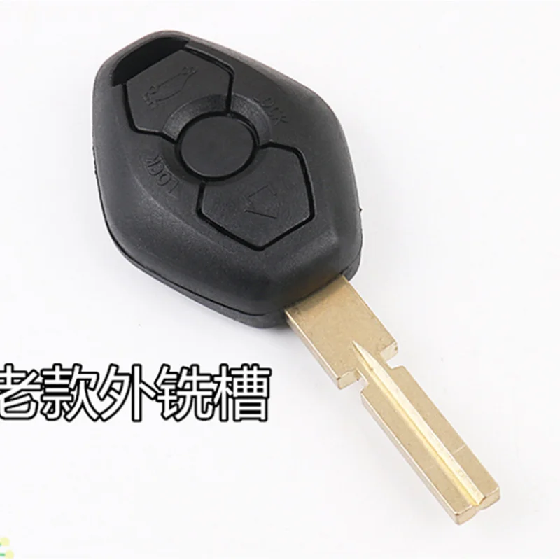 

DAKATU 10 шт. сменный автомобильный пульт дистанционного управления без ключа, чехол с 3 кнопками для BMW 520.530.728.740, чехол для дистанционного управления HU58