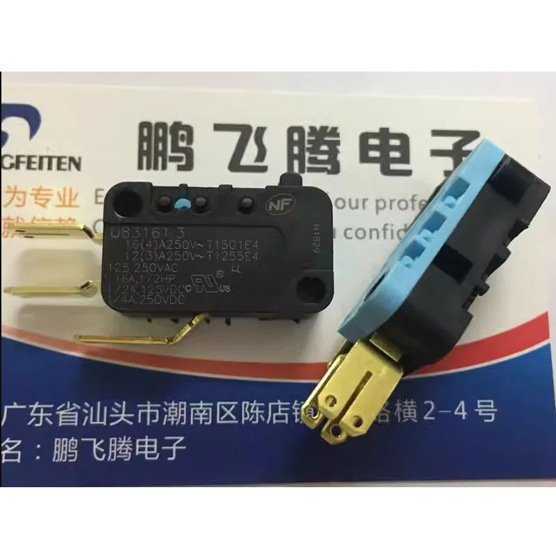 

1PCS French Crouzet U83161.3 83161310 16A high current stroke limit reset micro switch 3 feet