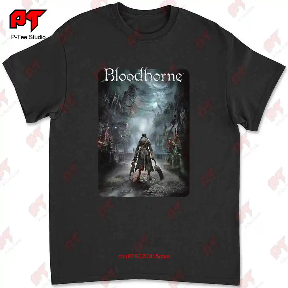 Bloodborne Night Street Ge1712S T-shirt NUQ9