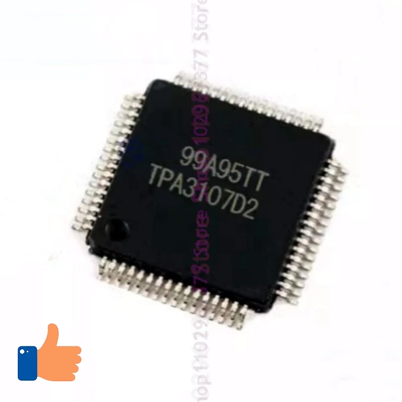 

2-50 шт. новый TPA3107D2PAPRG4 TPA3107D2 TQFP-64 автомобильный чип моно класс D аудио усилитель мощности чип
