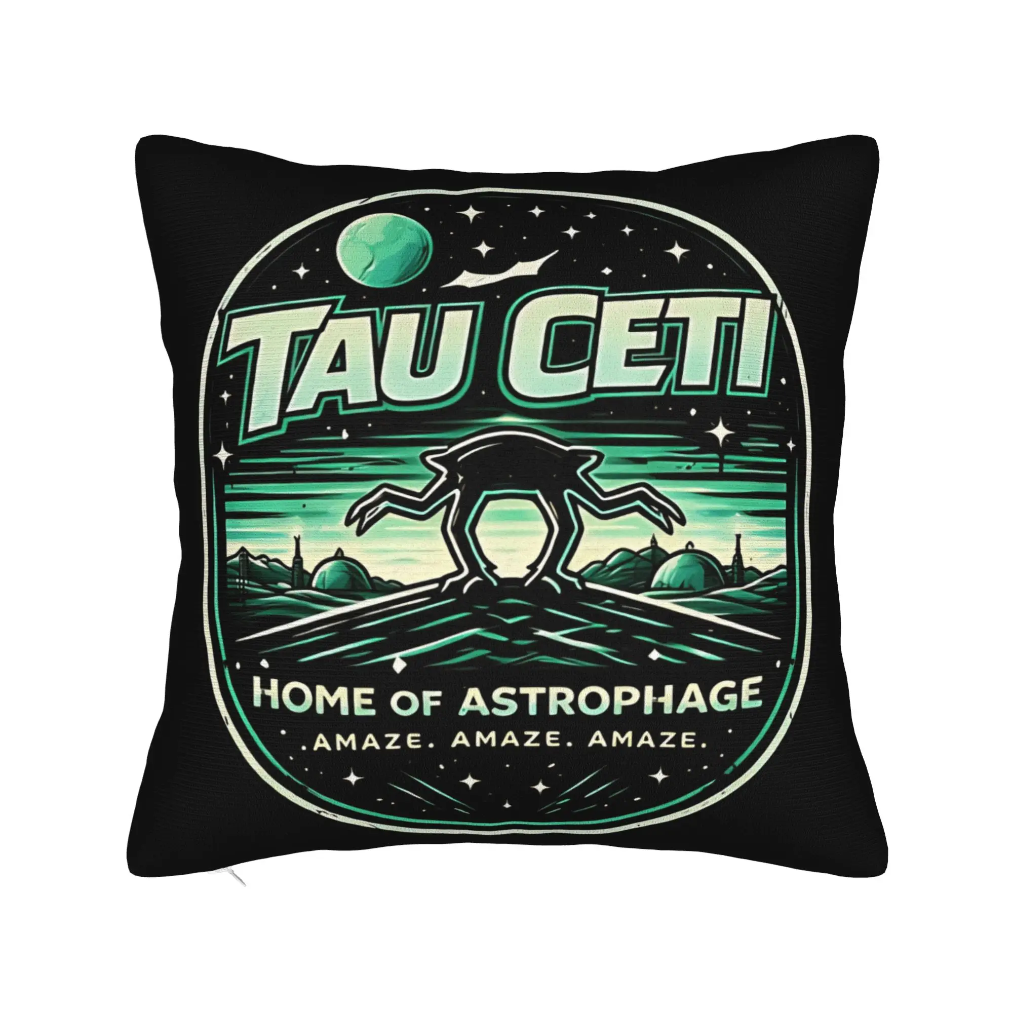 Project Hail Mary Tau Ceti Amaze Amaze Pillow Case  Soft Pillow Cover Funny Cushion Cover For Living Room Bed Chair