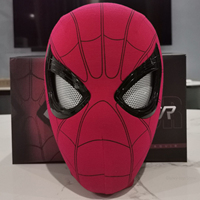 New Spider-man:no Way Home Spider Man Mask Luxury Helmet Rechargeable Remote Eyes Movable Mask Cosplay Decoration Gift Toys