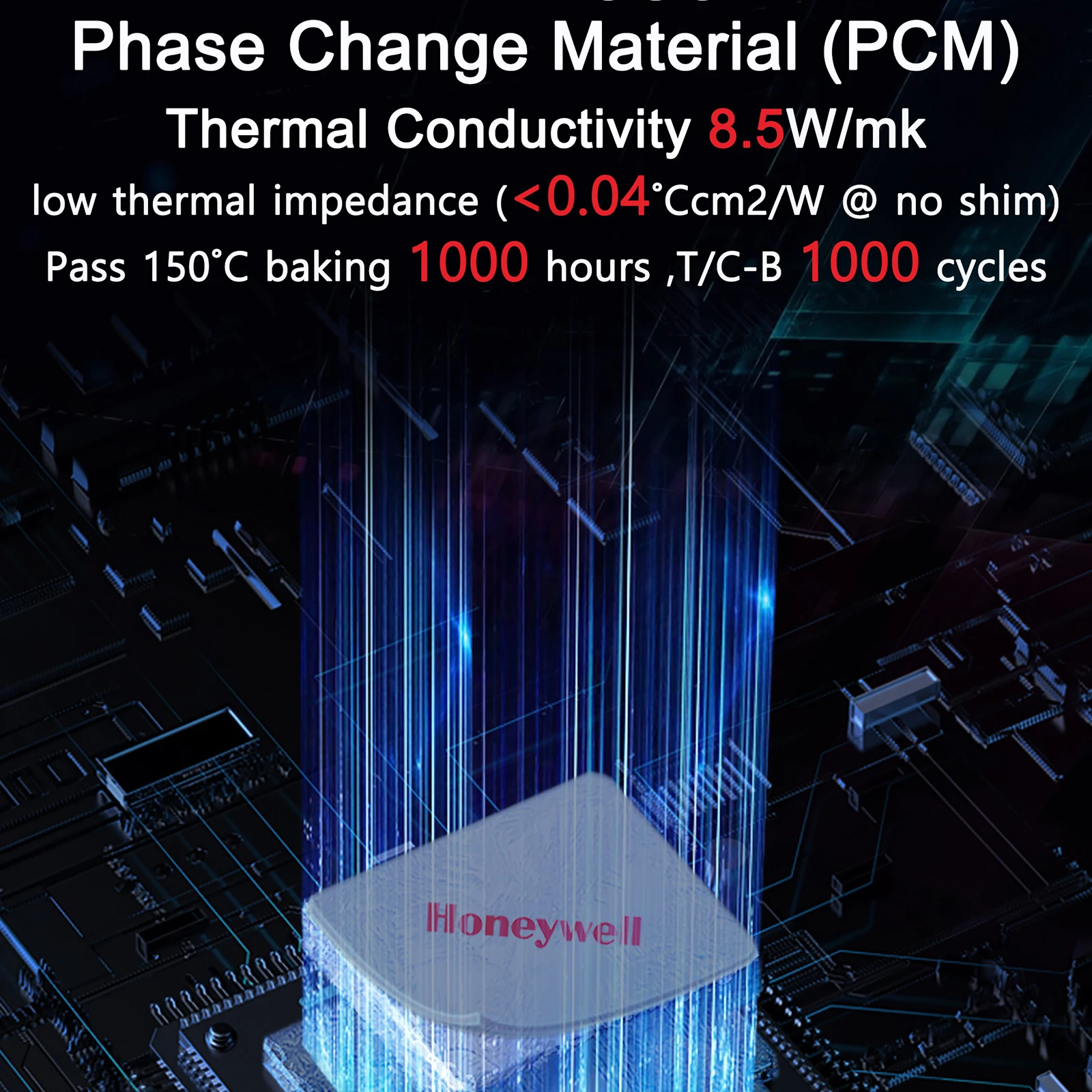 PTM7950 Thermal Pad Paste Tool Kit 8.5W/mK PTM 7950 Phase Change Conductive Silicone Cooling Sheet For Laptop CPU GPU Heatsink