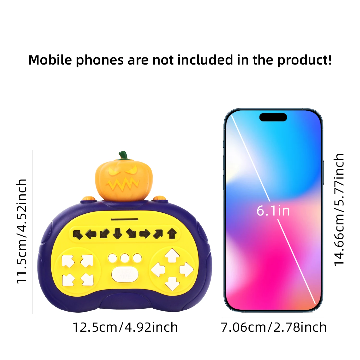 Kinder Weihnachten Tanz Maschine Puzzle Herausforderung Palm Speed Push Spiel Maschine Spaß Stress Relief Spielzeug Halloween Geschenk