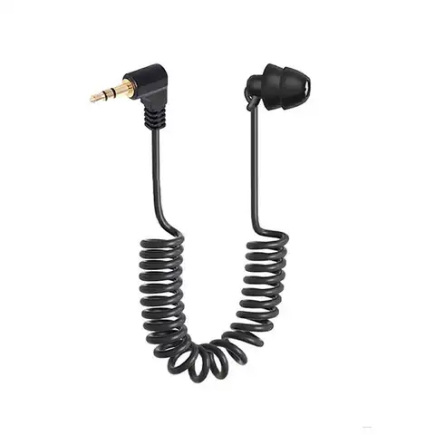휴대폰 MP3 컴퓨터용 용수철 이어폰, 싱글 사이드 헤드폰, 인이어 헤비 베이스 이어버드, 유선 헤드셋, 3.5mm