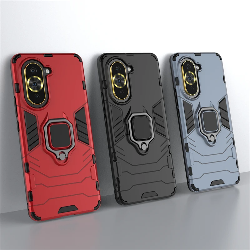 For Cover Huawei Nova 10 Pro Case For Huawei Nova 10 Pro Capas New Shockproof Magnetic Holder Cover Huawei Nova 10 Pro Fundas