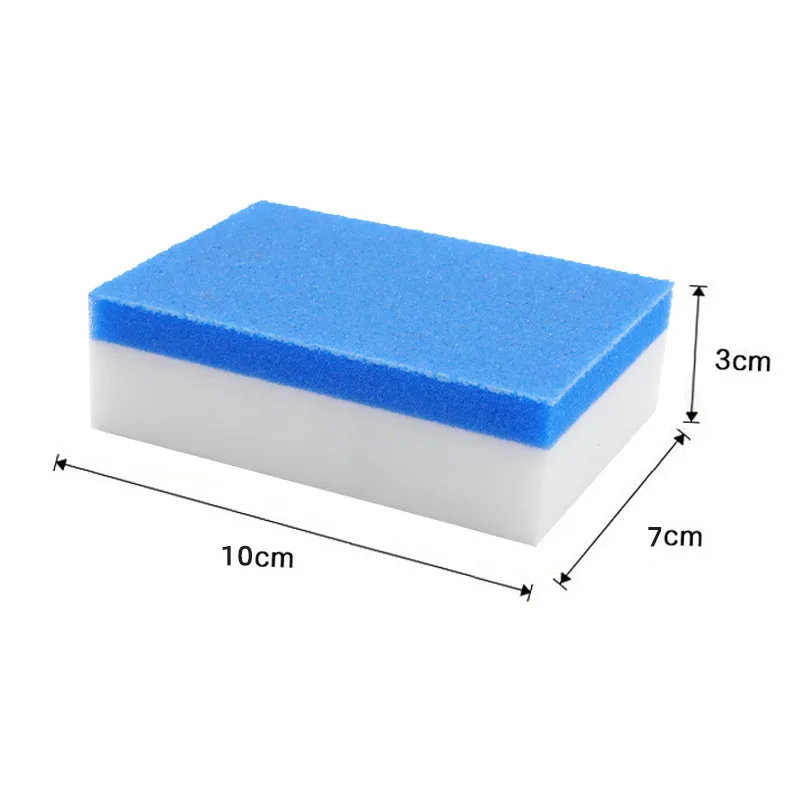 1/2/5Pcs Magic Sponge Eraser High Density Emery Sponge Removing Rust Cleaning Brush for Cooktop Pot Kitchen Sponge Brush Tool