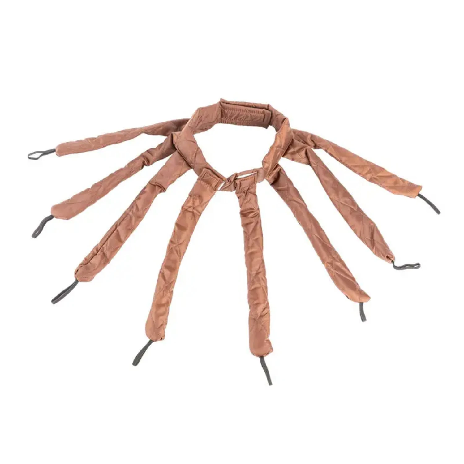 

Luxurious Satin Design for Long, Silky Hair - No Heat, Silk Curls with 8 Curling Rods - Perfect for Standard Hair Types