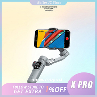 Aochuan X Pro Selfie Stick Cloud Platform Stabilizer Gimbal Phones Holder Zoom Lens Anti-Shake Triaxiality Anti-Shake 360-Degree