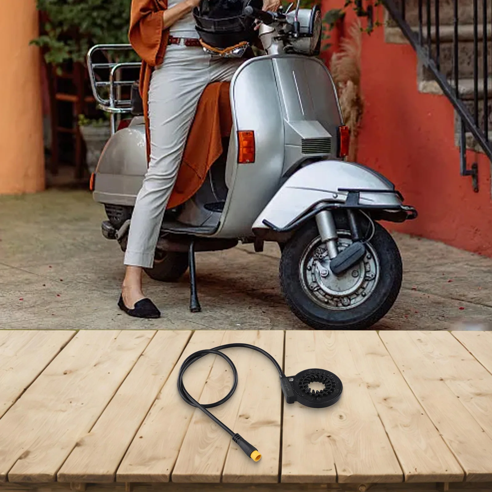 

Велосипедный датчик импульса, датчик импульсной помощи, датчик импульсной помощи, сплав для электрических велосипедов, длина линии 100 см