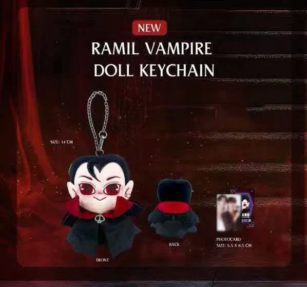 

2025 Official Gmmtv Thai Star Bounprem TV Serise Revamp The Undead Story 14cm Keychain