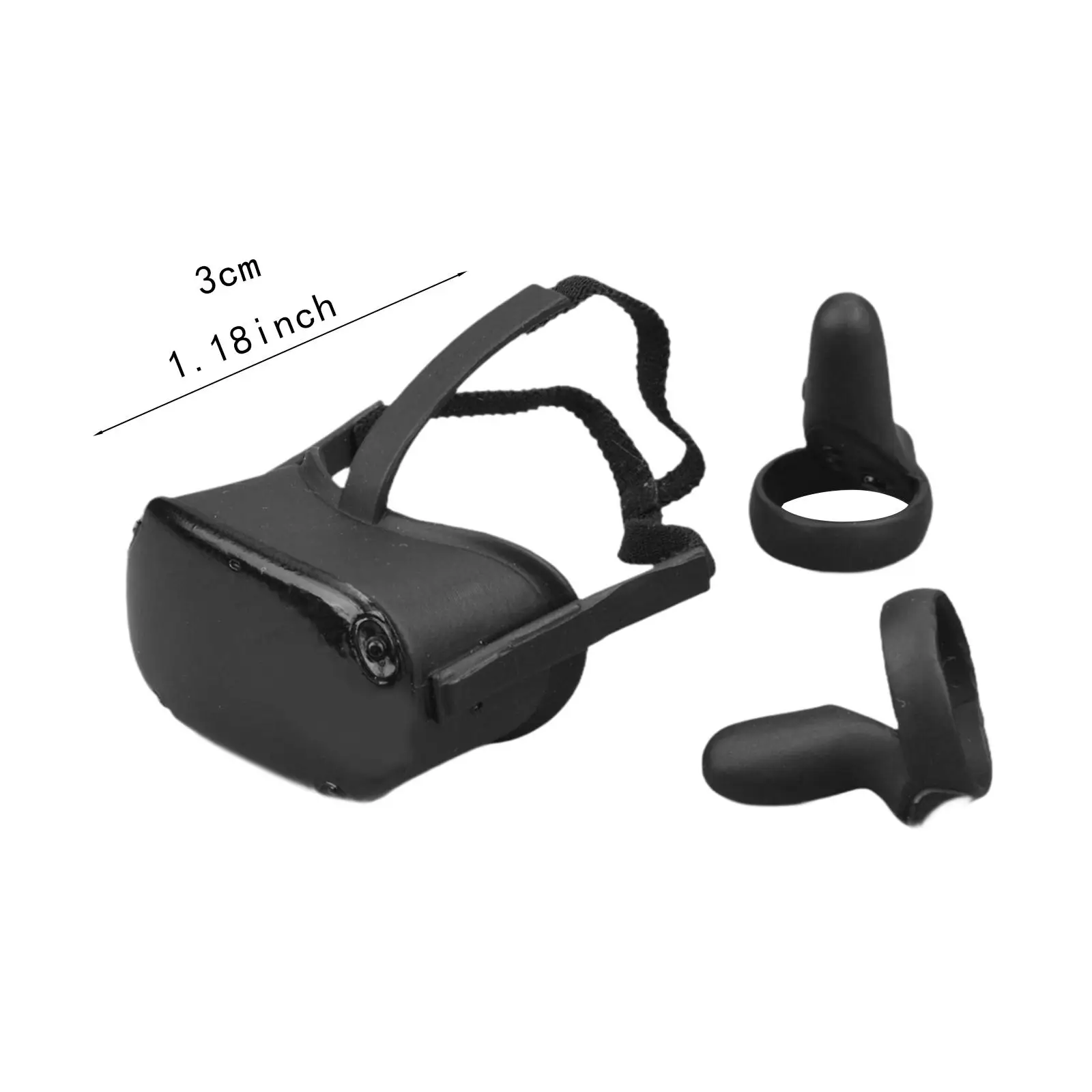 1/6 Scale VR แว่นตาอุปกรณ์ตกแต่งแต่งตัวตกแต่งของเล่นของขวัญ