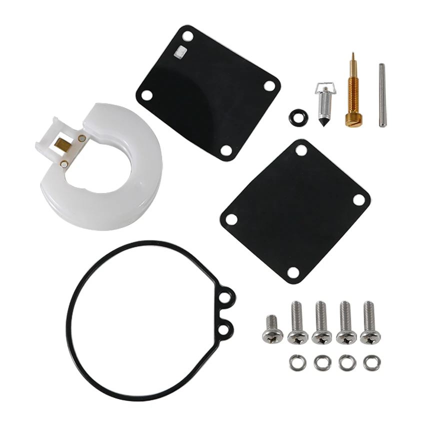 

Fits for Tohatsu 4hp M4 / 5hp M5 / 8hp M8 / 9.8hp M9.8 Motorcycle Carburetor Repair Kit Outboard Parts 359087122-1 / 359-87122-1