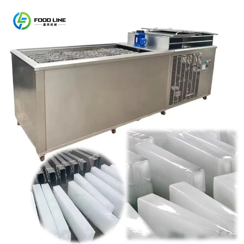 

500kg Industrial Ice Block Making Machine Commercial Ice Block Machine 1T Block Ice Machine Energy Saving Ice Plant