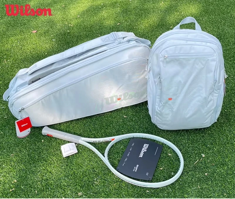 Wilson SHIFT 슈퍼 투어 테니스 가방 다기능 2개 테니스 라켓 배낭 배드민턴 스쿼시 라켓 가방 WR 보유 8030001001