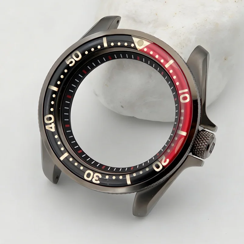 

28.5mm Dial Watch Case SX007 Style Compatible with NH35 NH36 Automatic Movement Watch Case Accessories