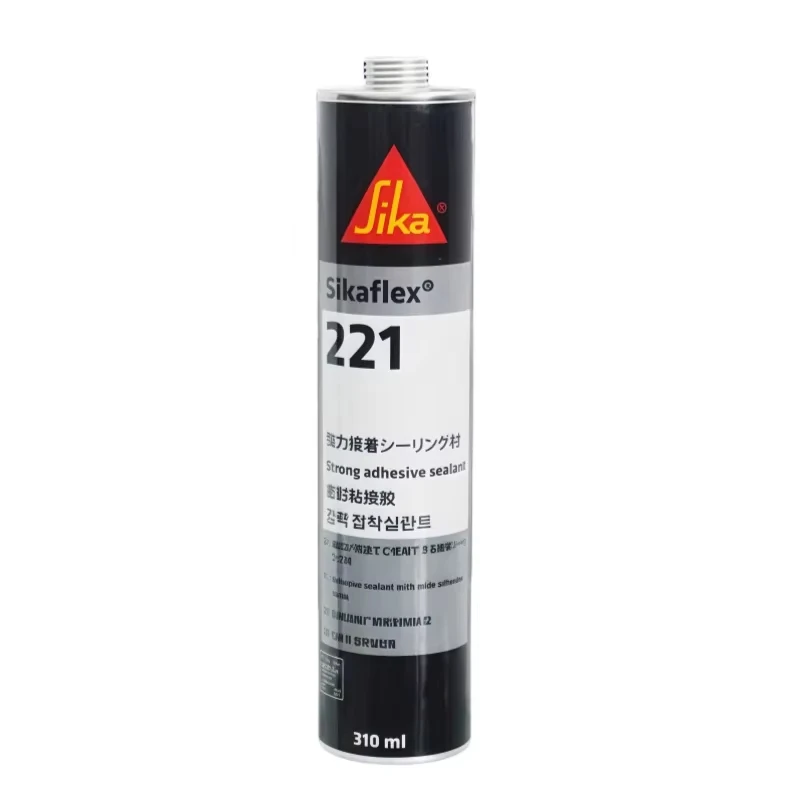 FOR Sikaflex 221 Polyurethane Sealant Adhesive for Exterior Waterproof Flexible Bonding Applications 310ML - Original Product