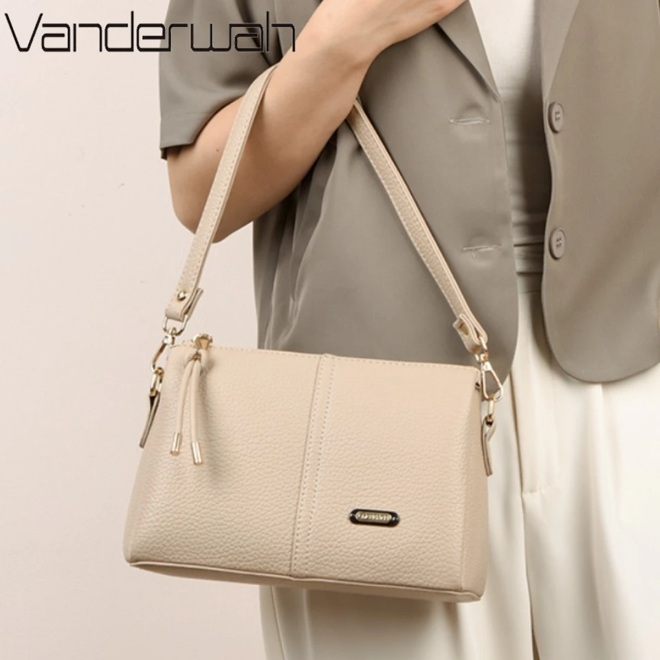 

Натуральная брендовая сумка из мягкой кожи, женские сумки на плечо, женские сумки, сумка через плечо, высококачественная дорожная сумка-мессенджер