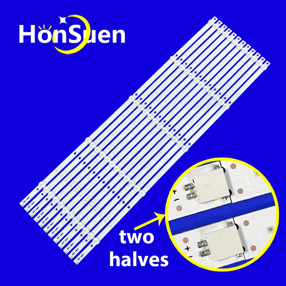 شريط إضاءة خلفي LED لـ MASTER-G MG65UBL Infocus Im-65us820 Im65us820 5 المصابيح 6V K650WDC2 4708-K65WDC-A1113N11