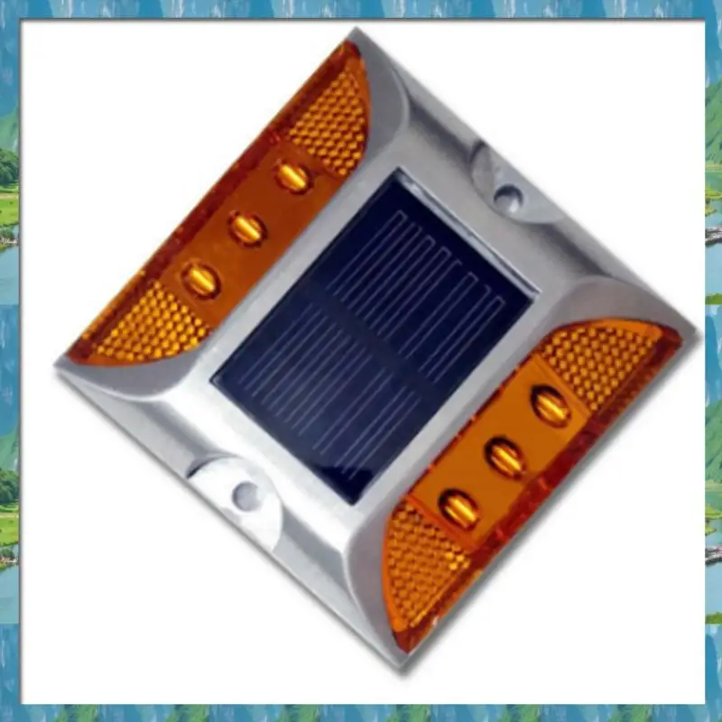 

Двусторонние светоотражатели Mar.Ground, предупреждающие световые знаки, дорожные светоотражатели из литого алюминия для использования в ночное время