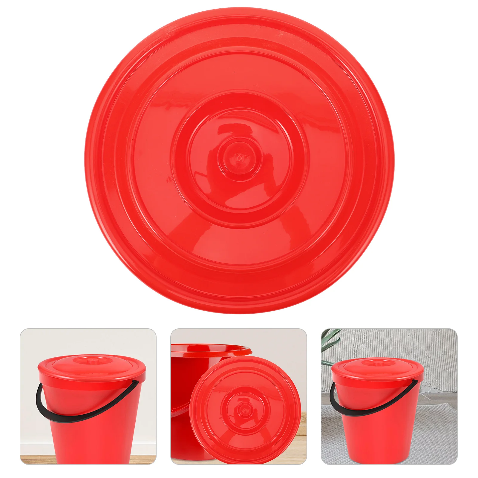 

Plastic Lid Portable Outdoor Waste Bin Cover For Large Trash Cans Parks Hospitals Offices Trash Can Lid Garbage Can