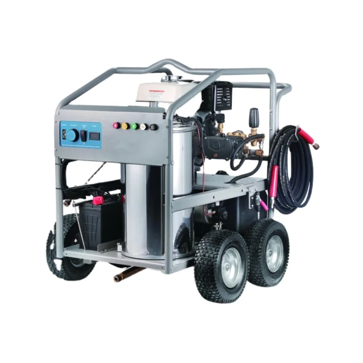 Hot Water Pressure Washer 3600Psi 90 Degrees With KOOP Engine Gasoline Engine Boiler