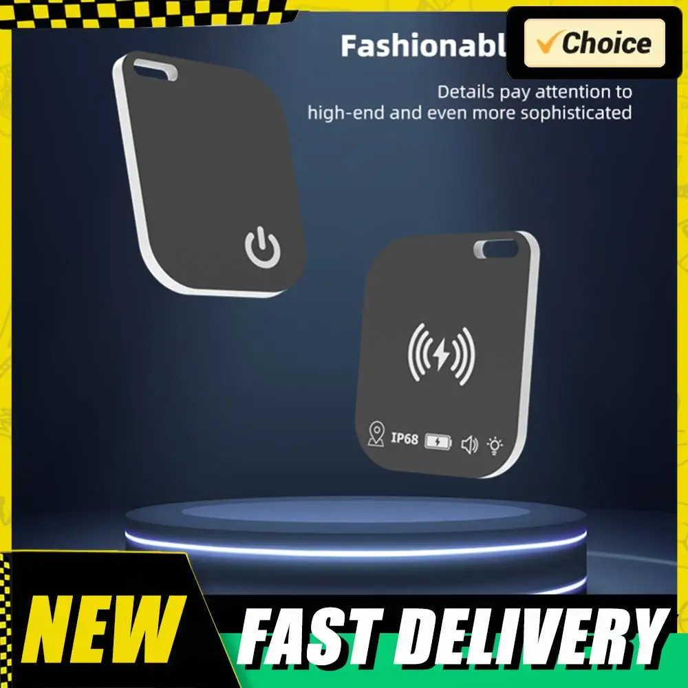 

Водонепроницаемая карта-трекер для беспроводной зарядки и поиска кошелька, совместимая с Apple Find My, ультратонкая, для легкого отслеживания кошелька