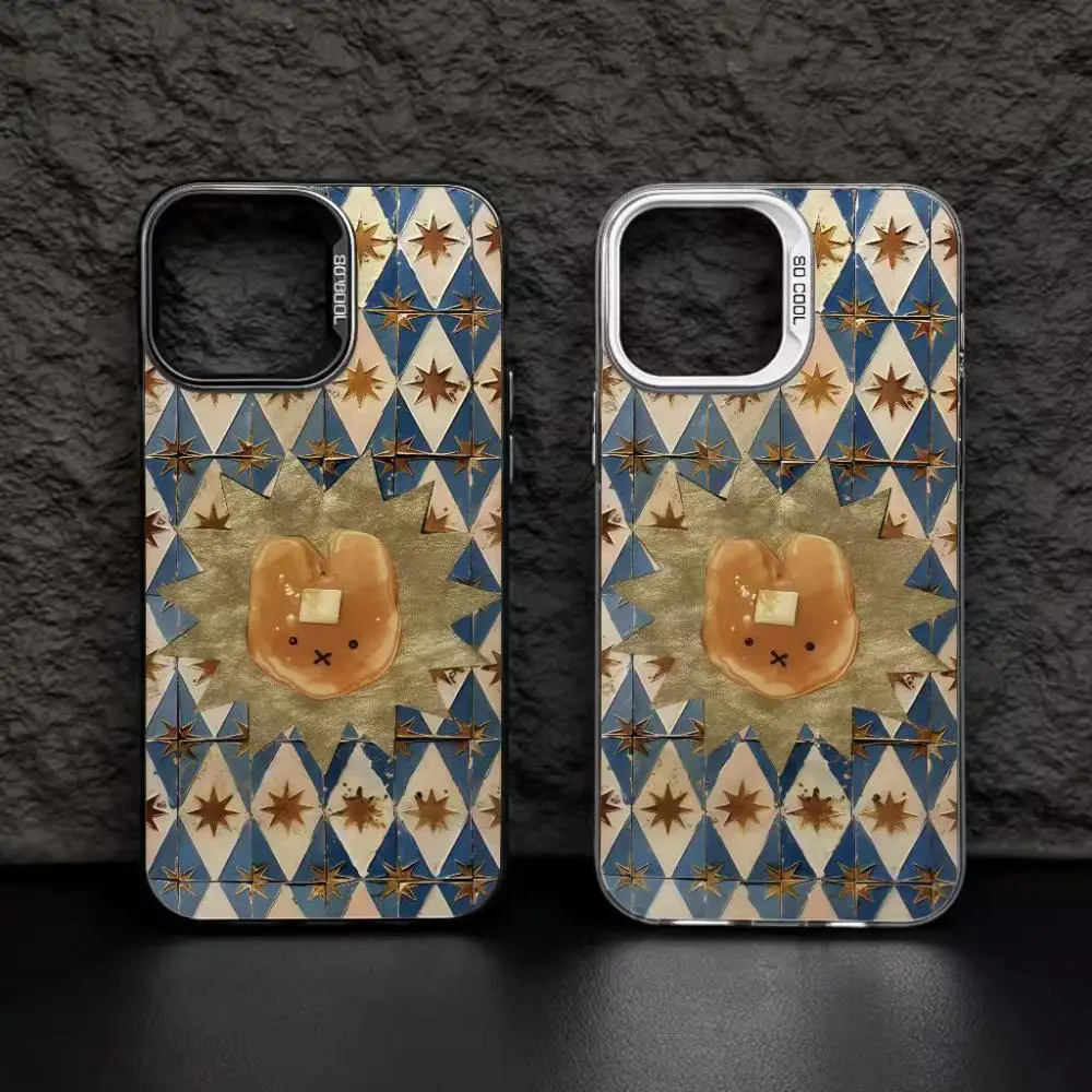 

Новый чехол для телефона Miffy подходит для iPhone 11-16 Promax, пылезащитный защитный чехол для телефона с рисунком от падения и пыли.