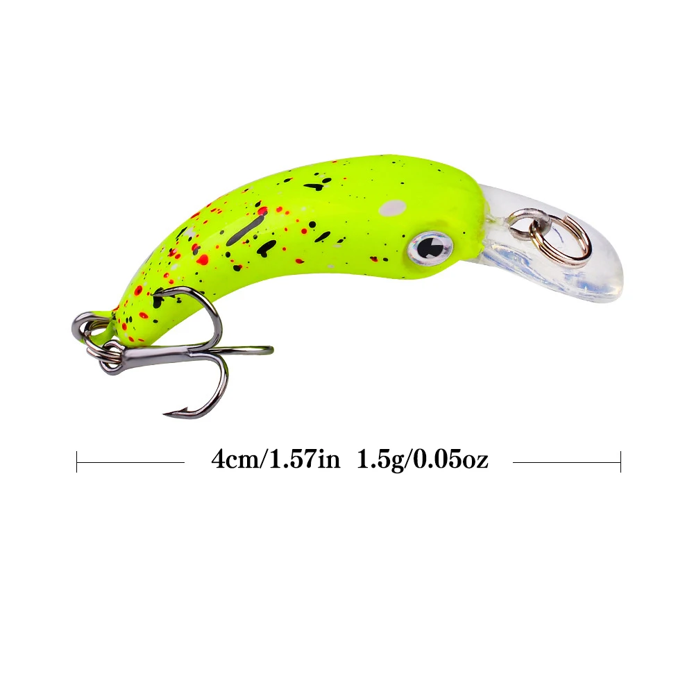 Mini Crankbait Wobbler – Señuelo duro para lubina y carpa - imagen 5