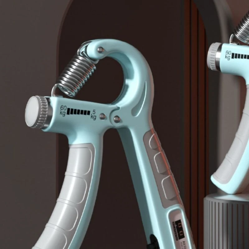 مقوي قبضة 5-100 كجم مع وظيفة العد، معدات تدريب الأصابع والذراع، تمرين قبضة اليد الرياضية الراقية #4