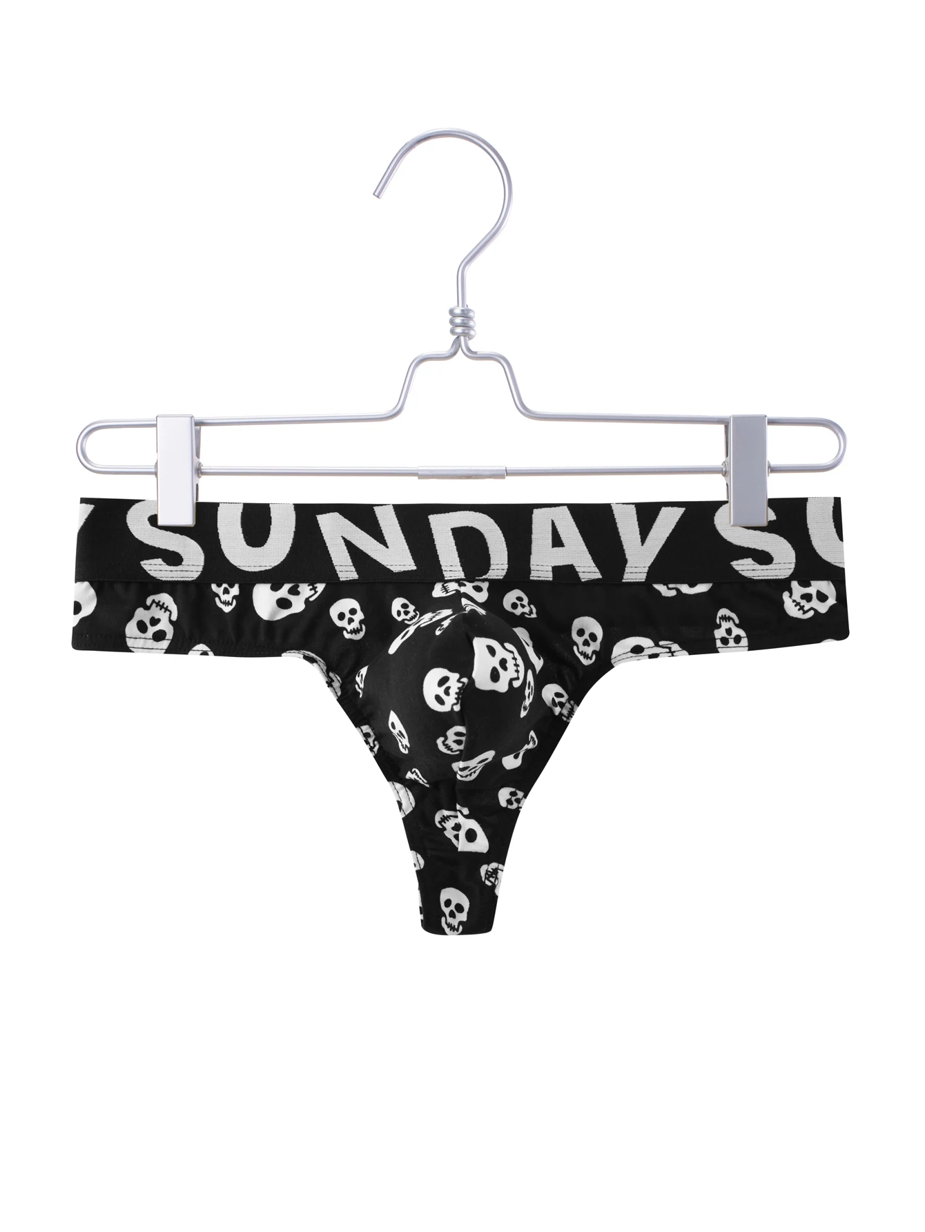 Men\'s underwear cotton breathable skull personalized men\'s thong