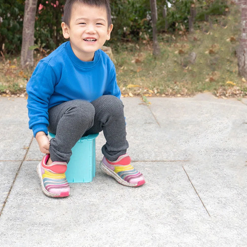 1 pçs bebê dobrável viagem toalete portátil crianças potty carro toalete infantil portátil dobrável potty trainer ao ar livre closestool
