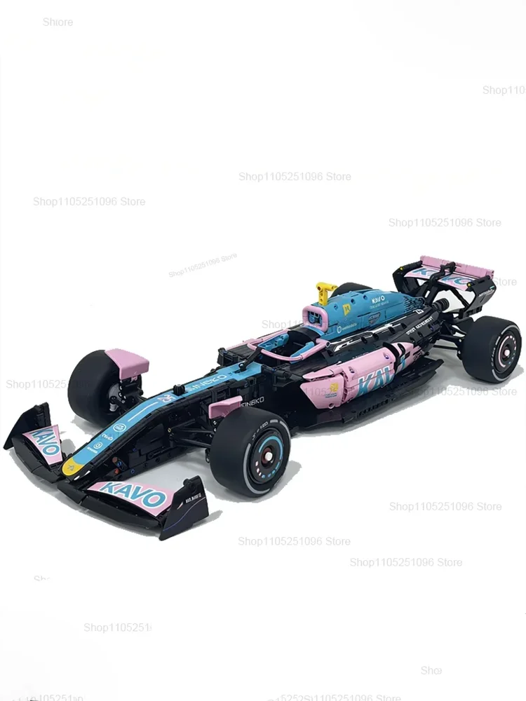 2312-delige raceauto bouwstenen geassembleerde coole auto collectie display model bouwpakket jongens kinderspeelgoed bouw speelgoed verjaardag cadeau - afbeelding 2