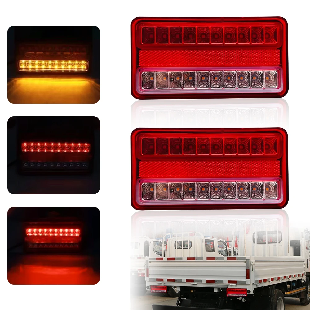 

Задний фонарь для грузовика, задний фонарь, сигнал поворота, тормоз, задний сигнальный фонарь для прицепа, грузовика, трейлера, фургона, трактора