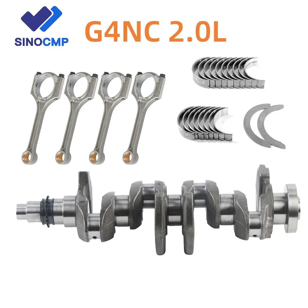 

G4NC комплект главных подшипников коленчатого вала двигателя 23110-2E501 23510-2E400 для Hyundai Elantra KIA Forte 2.0L