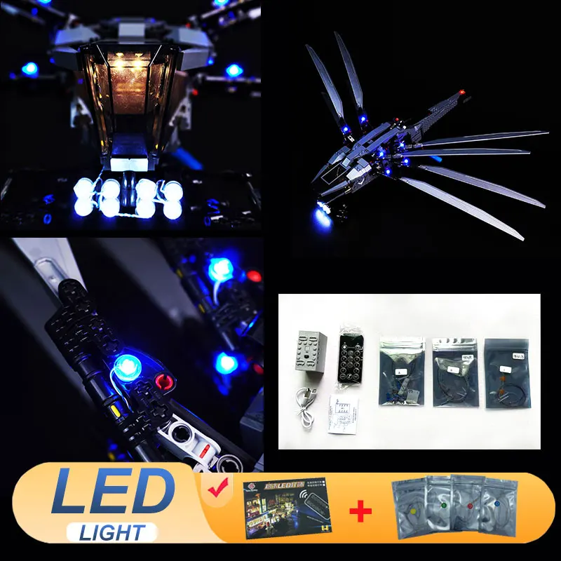 

LED Light Kit For LEGO 10327 Dune Atreides Royal Ornithopter Lamp DIY Gift (Not Include Building Blocks Bricks Kits Sets Model)