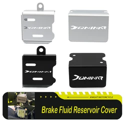 For BAJAJ Dominar 400 250 Dominar400 All Years Motorcycle Accessories Front Rear Brake Fluid Reservoir Cover Guard Cap Protector