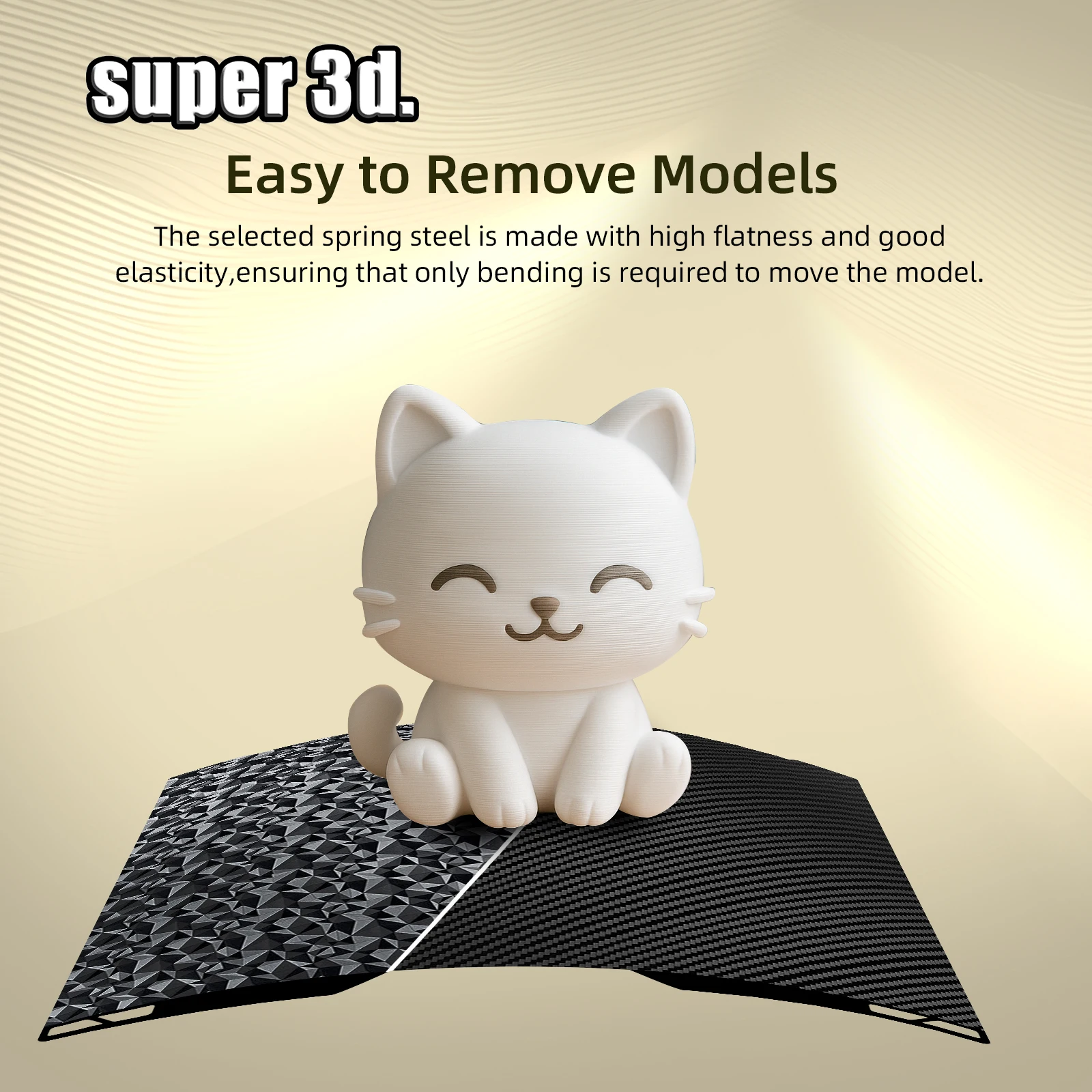 

For Bambu Lab H2C 335x346 mm 3D Printer Heat Bed Build Plate Double Sided Build Plate PEO/PET 3D Printer Patrs