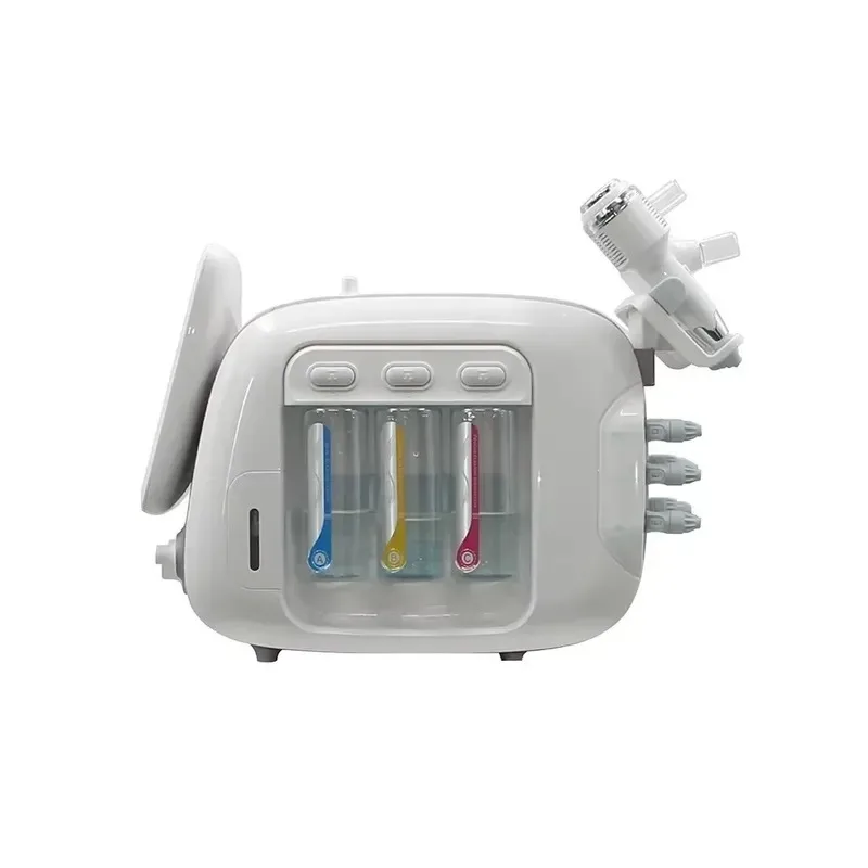 6 in 1 Hydro Dermabrasion Aqua Peel Clean Care BIO Light Vacuum Face Cleaning Hydro Water Oxygen Jet Peel Machine