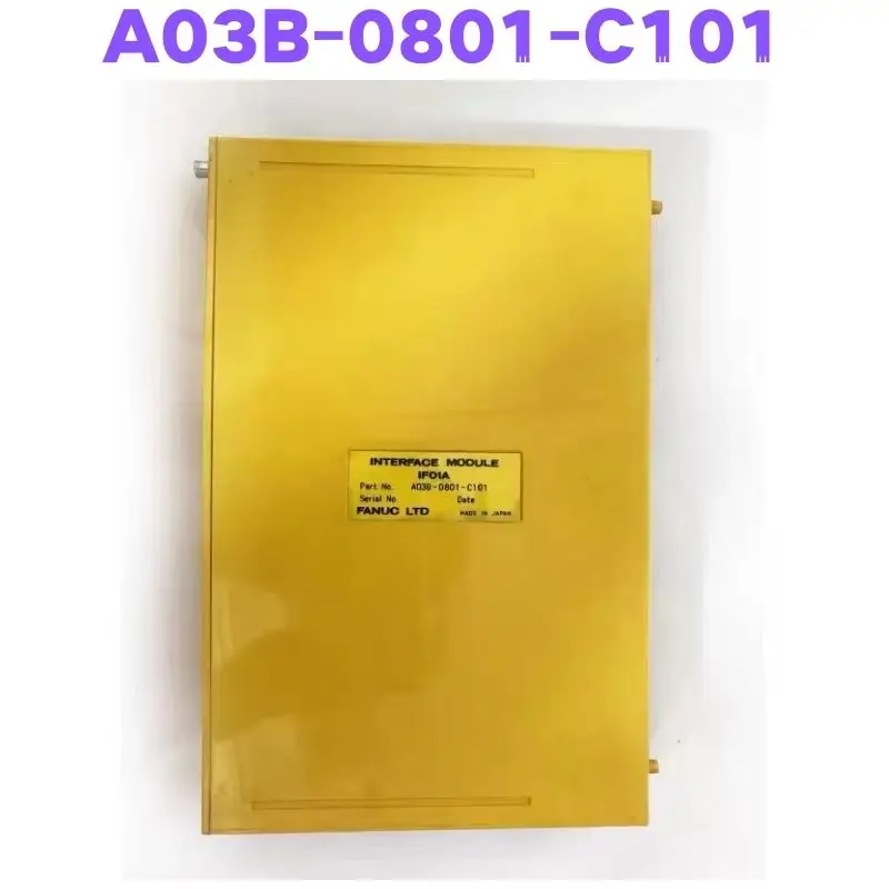 

Б/у A03B-0801-C101 A03B 0801 C101 Модуль ввода-вывода протестирован в порядке