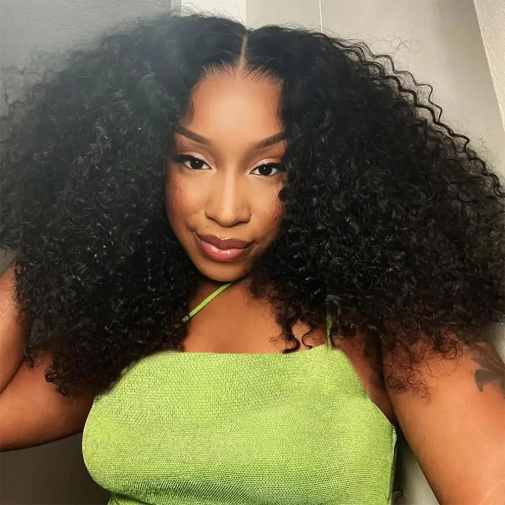 

200% Density Curly WigsHuman Hair Deep Wave 13x6 Hd Lace Frontal Wigs Water Wave 30 46 Inch 360 7x6 Lace Front Wig For Women