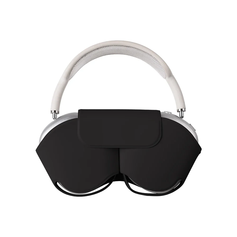 Ledertasche Für AirPods Max Drahtlose Kopfhörer Kopfhörer Fällen Schutzhülle Für Apple AirPodsMax Weiche Taschen Coque Zubehör